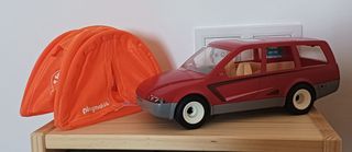Coche y tienda Playmobil