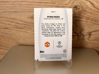 Cromo Ryan Giggs Topps Best of the Best