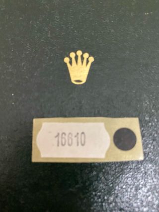 Adesivo Scatola Rolex Submariner 16610