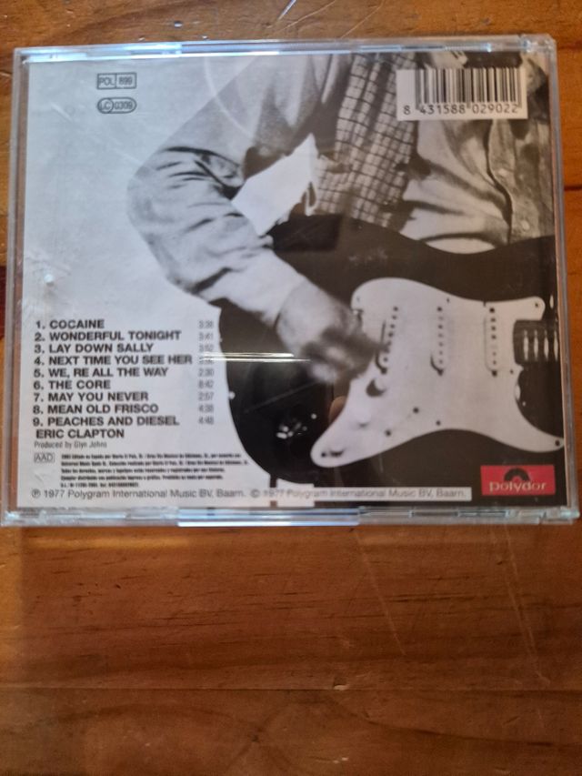 CD Eric Clapton Slowhand