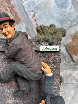 Bote Decorativo El Gordo y El Flaco Codere