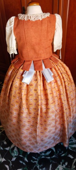 Traje Fallera Niña 6-9 Años
