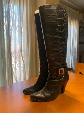 Botas de piel Acosta