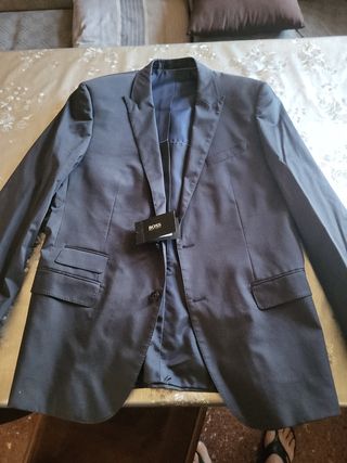 Americana BOSS STRECH Talla 54 Gris
