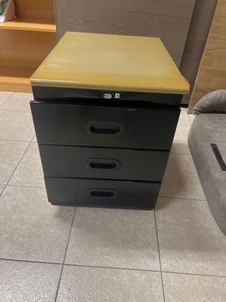 Cajonera Archivador Metálica con Ruedas