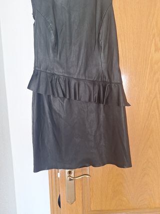 Vestido Negro Zara Talla L