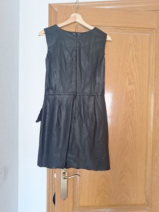 Vestido Negro Zara Talla L