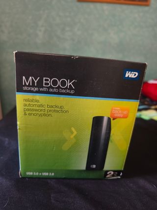 Disco Duro Externo WD My Book 2TB USB 3.0
