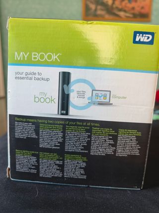 Disco Duro Externo WD My Book 2TB USB 3.0