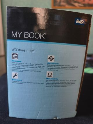 Disco Duro Externo WD My Book 2TB USB 3.0