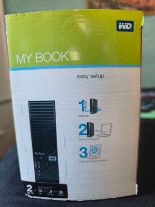 Disco Duro Externo WD My Book 2TB USB 3.0