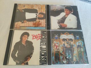 CDs Michael Jackson - Thriller, Bad, Dangerous