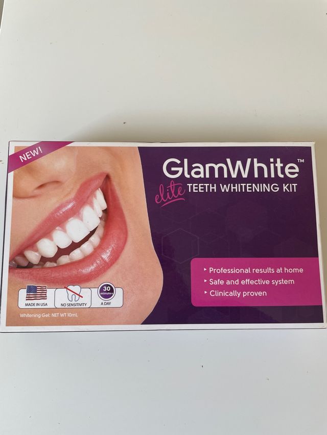Kit per sbiancamento dentale GlamWhite Elite