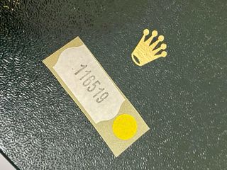 Adesivo Scatola Rolex Daytona 116519 Rara