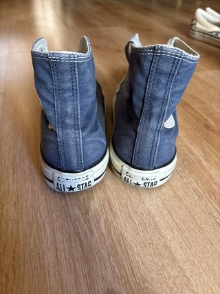 Converse azules altas