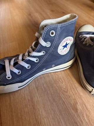 Converse azules altas