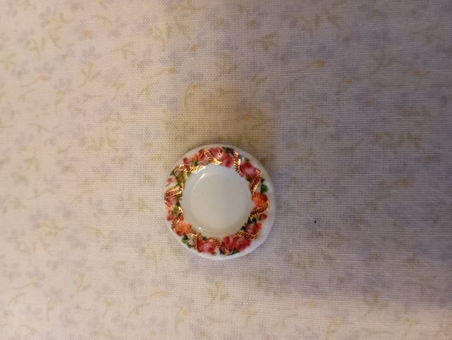 Mini Vajilla y Cristalería Plástico Tallado