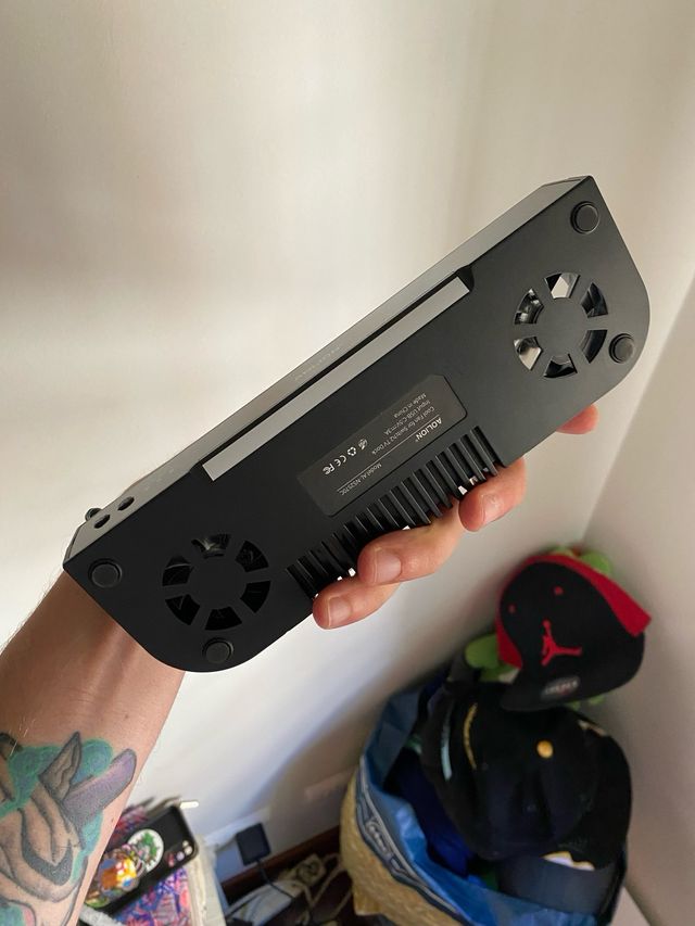 Soporte ventilación Switch 2 con luces LED