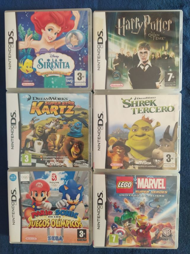 Cajas VACÍAS Originales DS Nintendo DESDE 2 Euros