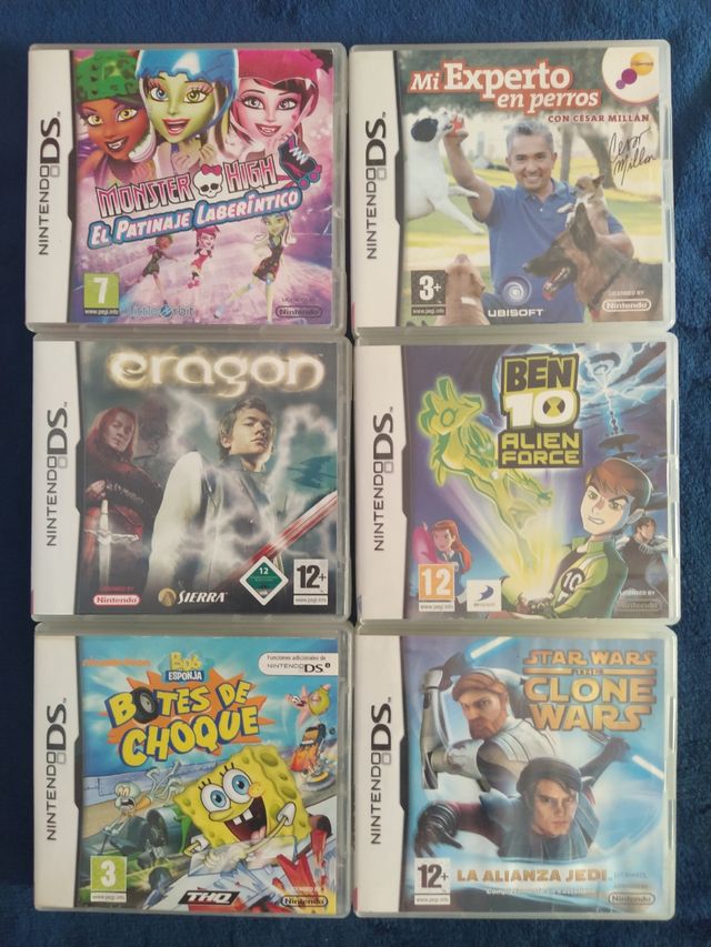 Cajas VACÍAS Originales DS Nintendo DESDE 2 Euros