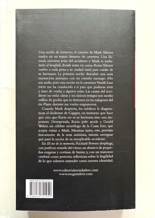 EL ECO DE LA MEMORIA Richard Powers MONDADORI