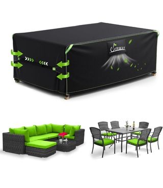 UIRWAY Funda para Muebles de Jardín Impermeable