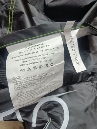 UIRWAY Funda para Muebles de Jardín Impermeable