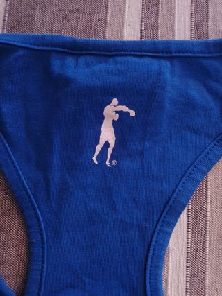 Camiseta sin mangas azul BOXEUR DES RUES