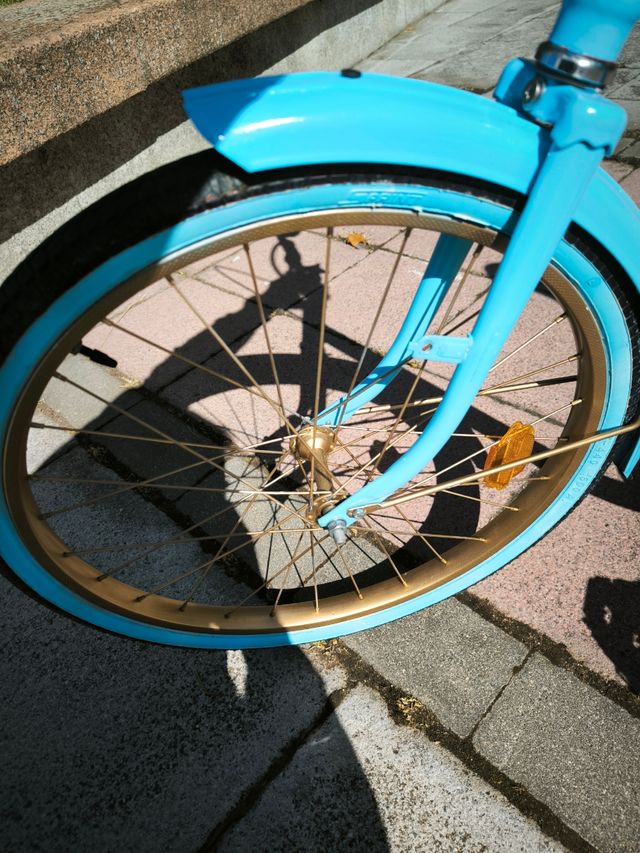Bicicleta Torrot Azul Restaurada.