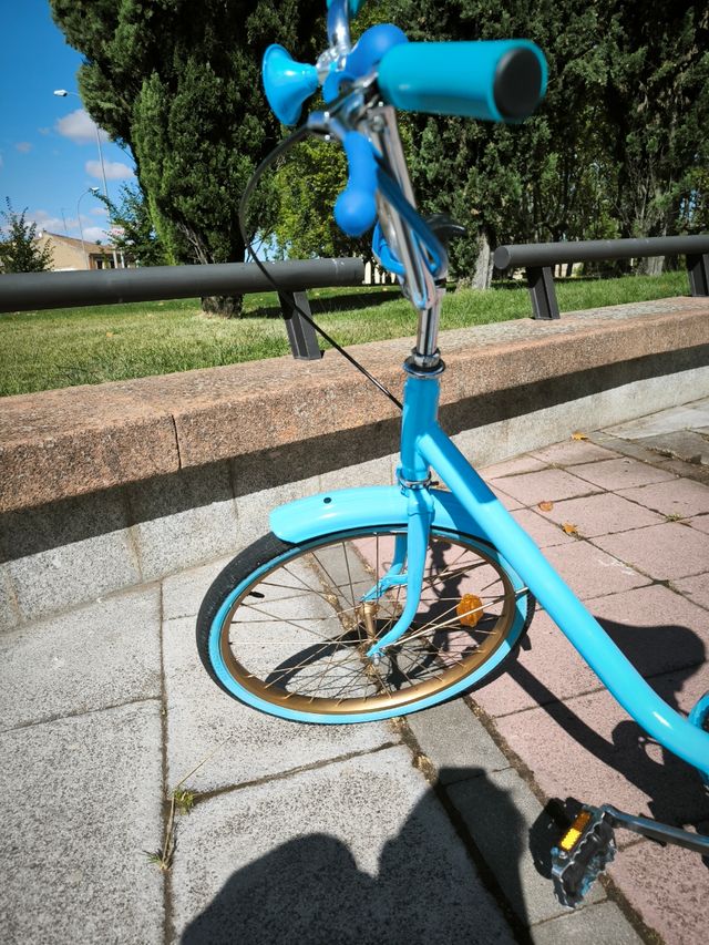 Bicicleta Torrot Azul Restaurada.