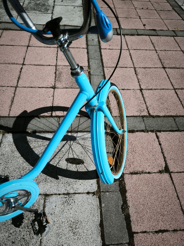 Bicicleta Torrot Azul Restaurada.