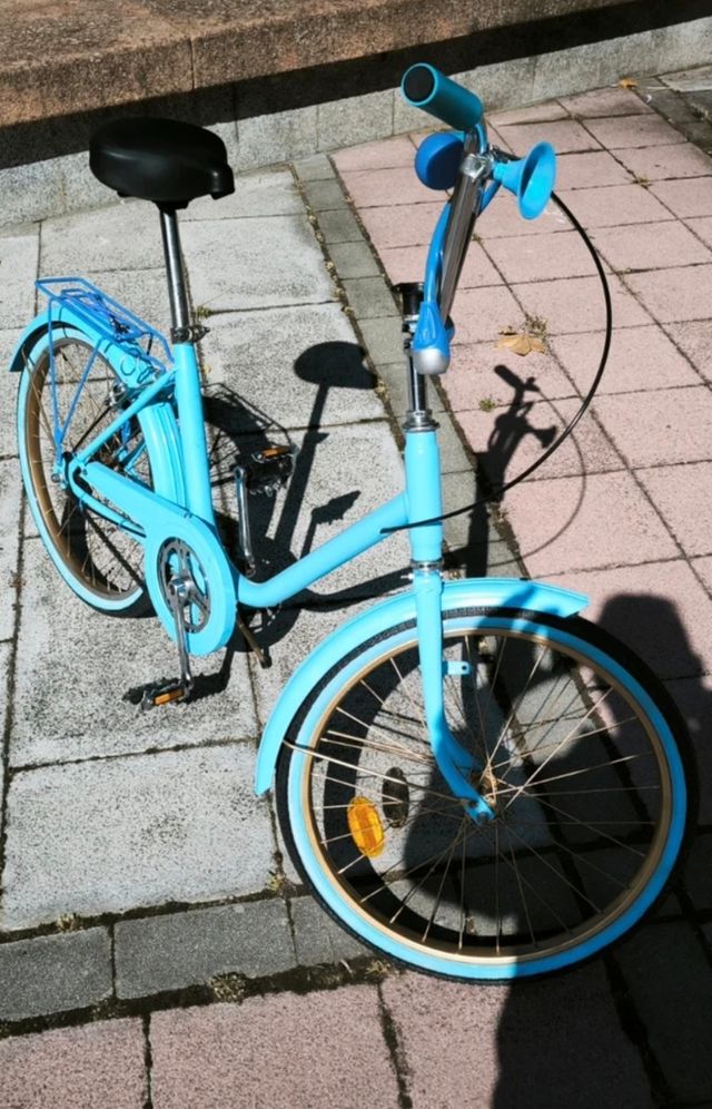 Bicicleta Torrot Azul Restaurada.