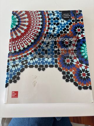 LA - Matematiques 2 Batxillerat. Llibre alumne.
