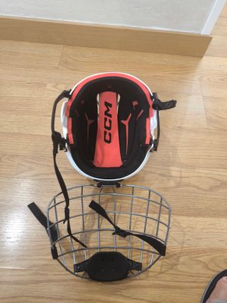 Casco CCM Hockey con Rejilla