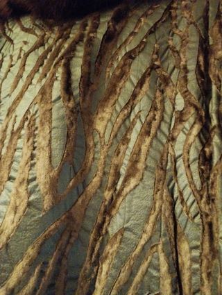 Chaquetón de piel marrón Anton&moda