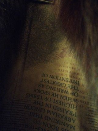 Chaquetón de piel marrón Anton&moda