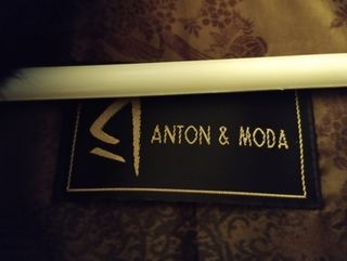 Chaquetón de piel marrón Anton&moda