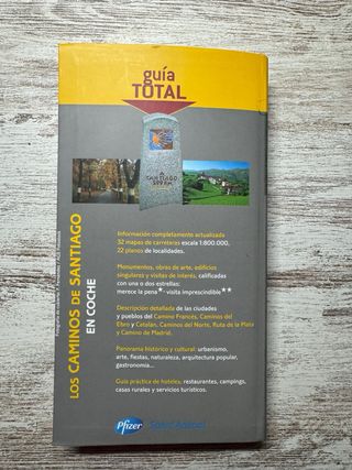 Los caminos de Santiago en coche libro