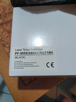 Toner HP PF-505X/280X/CRG719H Nero