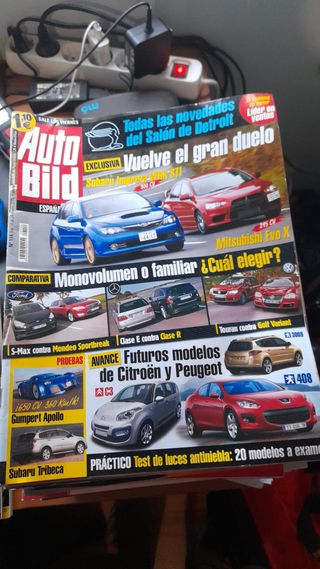 Revista Auto Bild año 2008