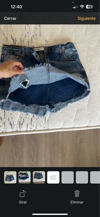 Falda pantalon Stradivarius talla 38