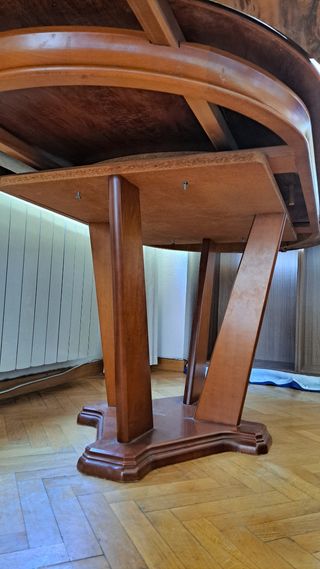 Mesa de salón extensible madera