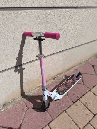 Patinete infantil Decathlon rosa