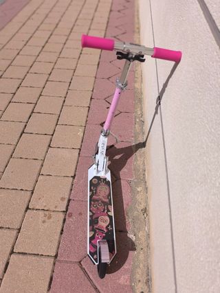Patinete infantil Decathlon rosa