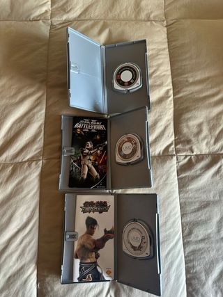 Pack 3 Juegos PSP: GTA, Star Wars, Tekken