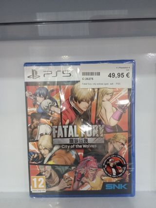 PS5 Fatal Fury City of the Wolves Edición Especial