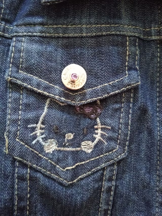 Chaqueta vaquera niña 6-7 años