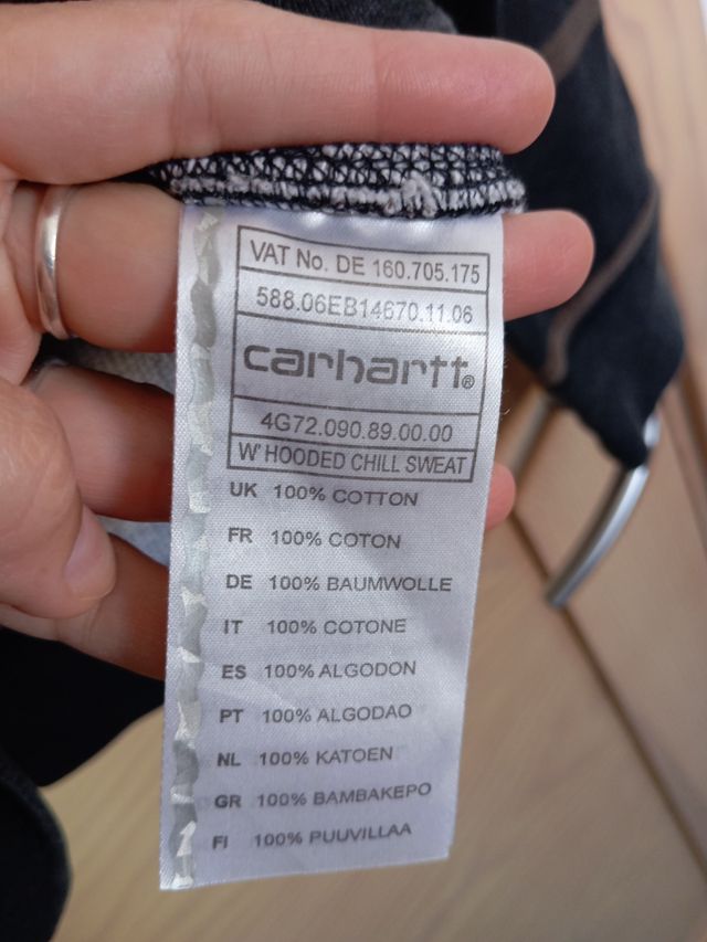 Sudadera Carhartt Talla XS chica