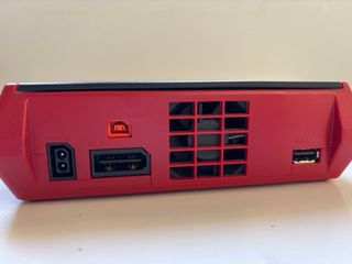 Nintendo Wii Mini Roja y Negra Completa