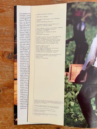 Libro “America e la sua grande cucina”